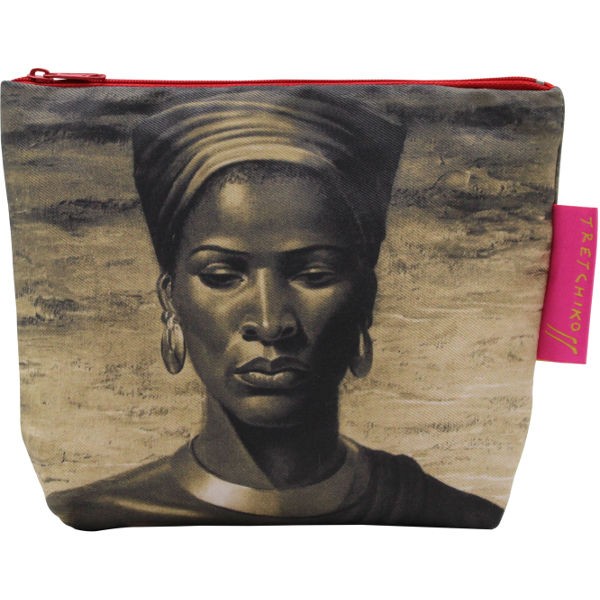 Tretchikoff Cosmetic Bag Zulu Girl Sepia