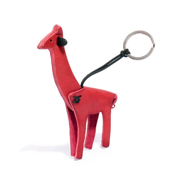 Schlüsselanhänger "Giraffe" - Red