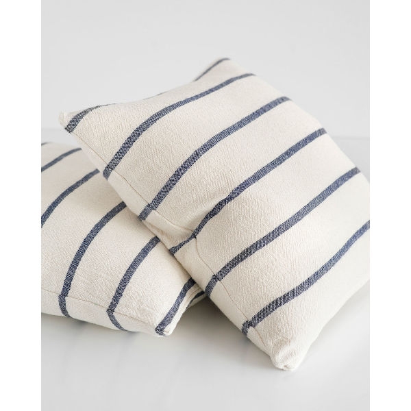 country cushion cover - NAVY