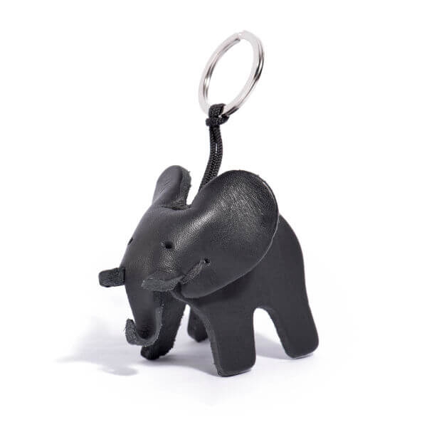 Schlüsselanhänger Elephant - Black
