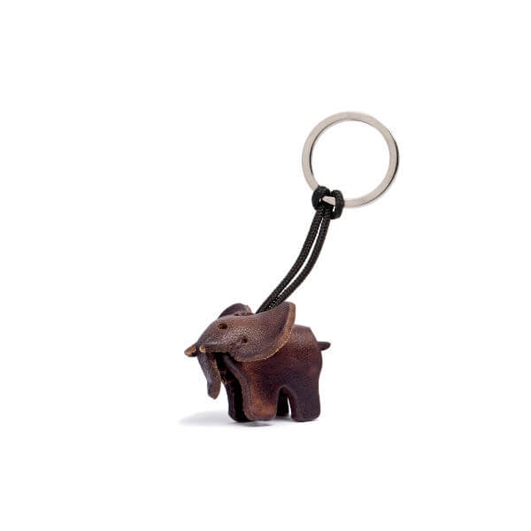 Schlüsselanhänger "Baby Elephant" - Choco Brown