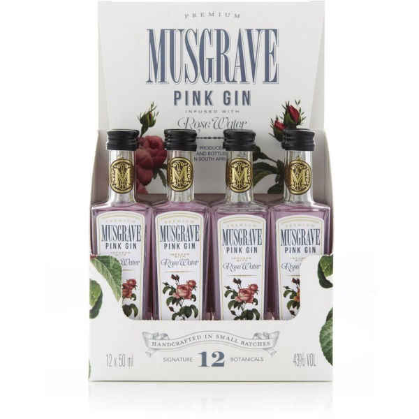 Musgrave Premium Pink Gin MINI